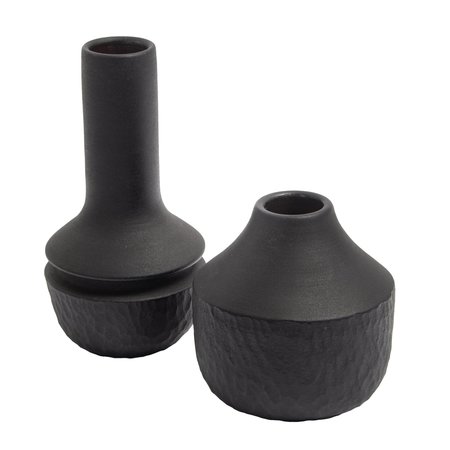 Elk Signature Shadow Vase, Medium Matte Black H0517-10718